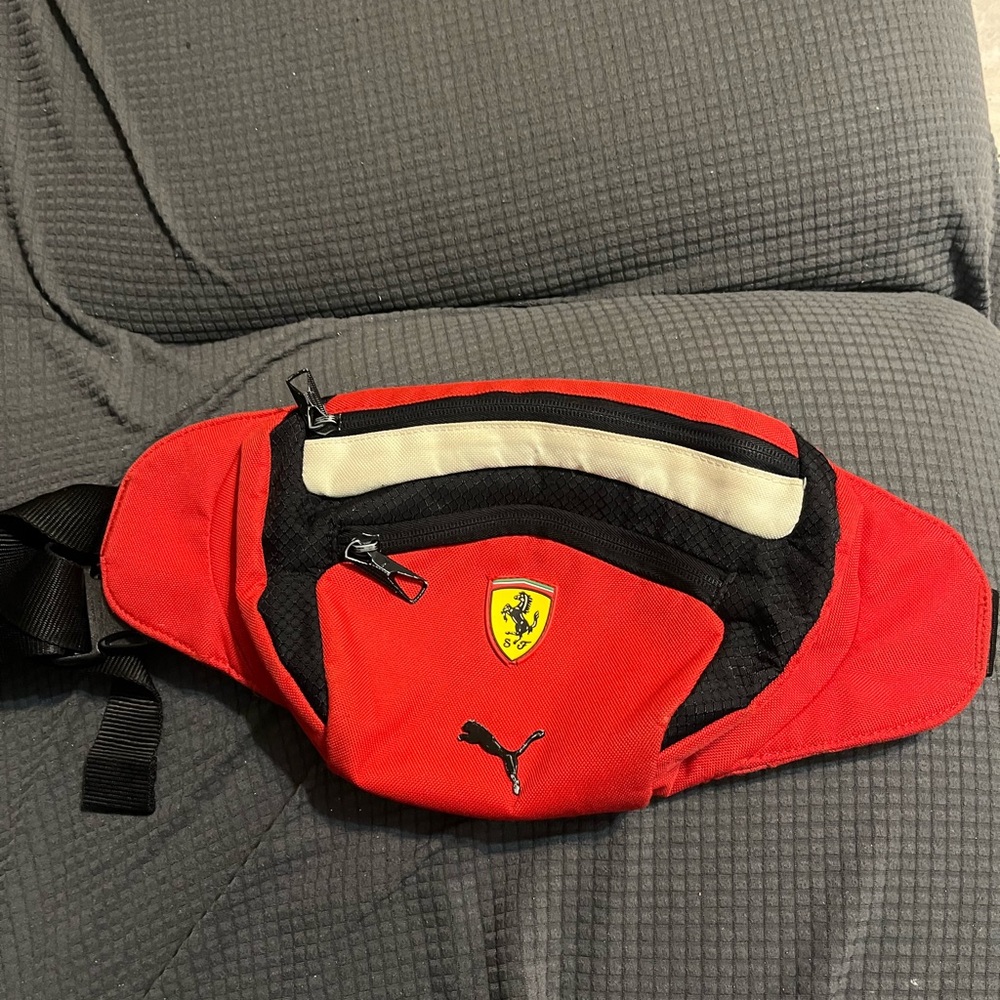 Puma Ferrari Red Waist Bag